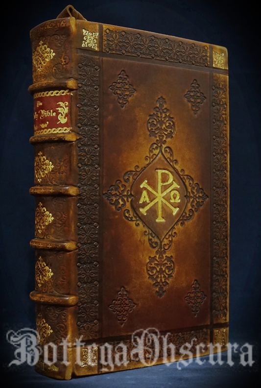 The Holy Bible 1611 edition King James Version — Hand-Sewn & Traditionally Hand-Bound