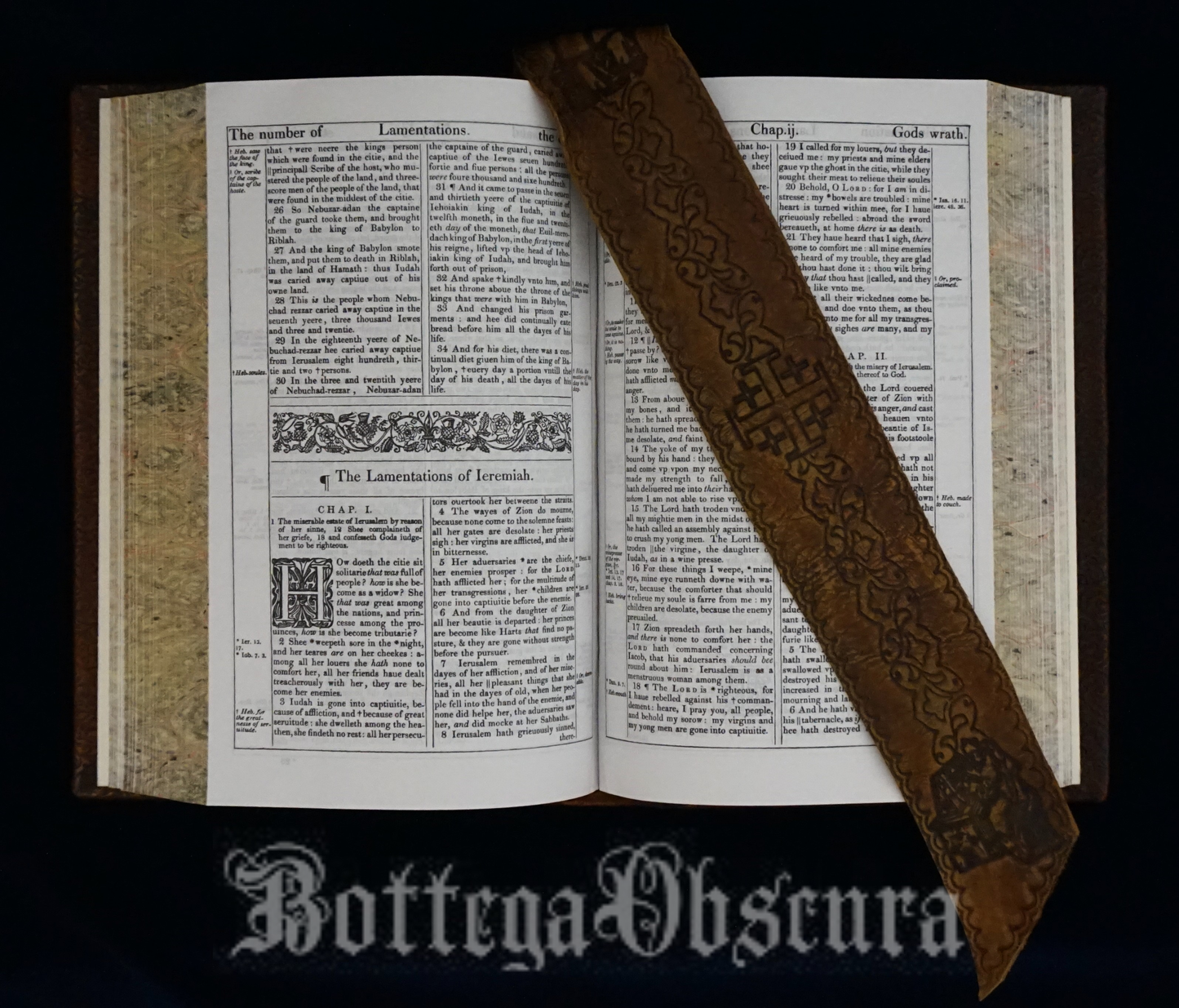 The Holy Bible 1611 edition King James Version — Hand-Sewn & Traditionally Hand-Bound