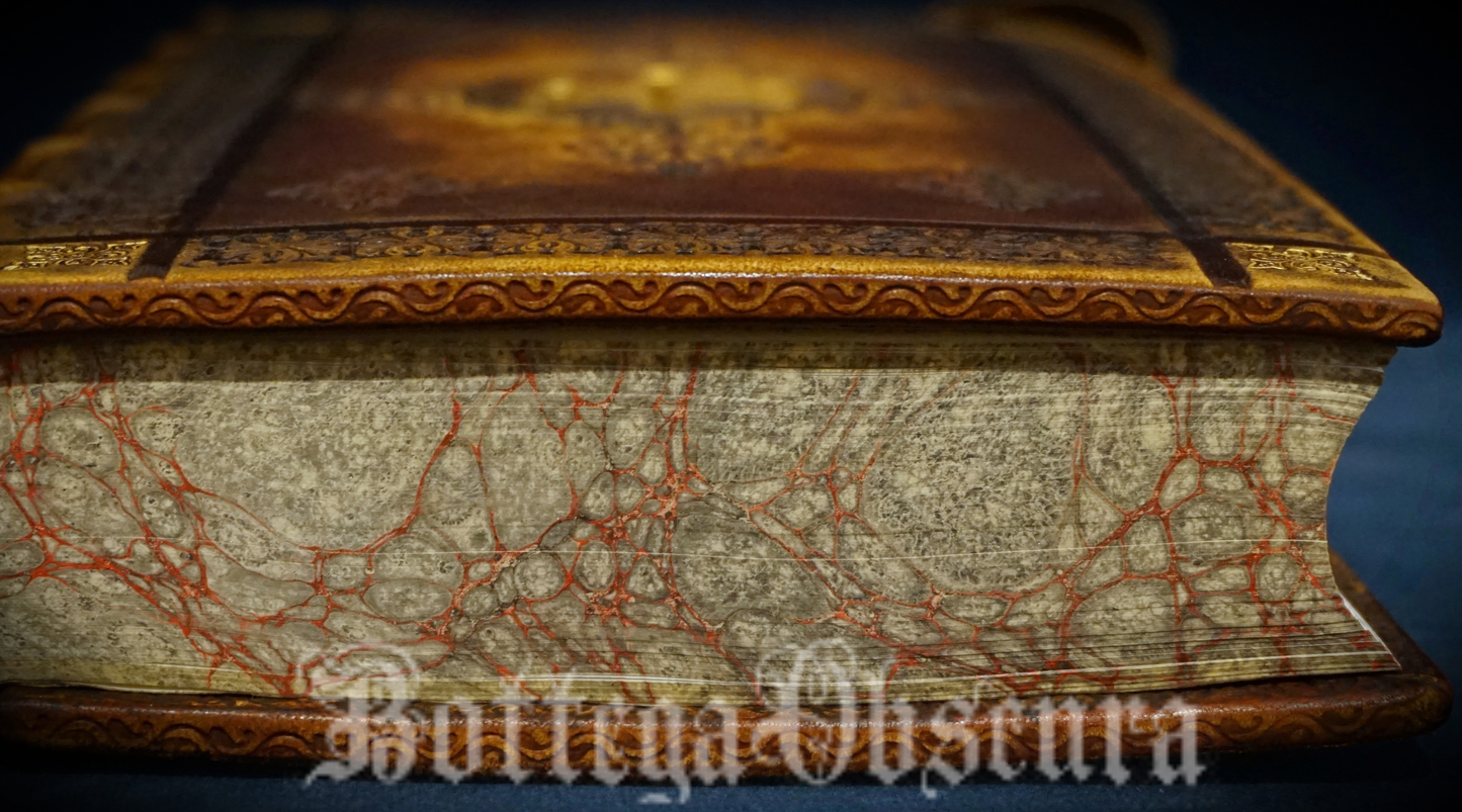 The Holy Bible 1611 edition King James Version — Hand-Sewn & Traditionally Hand-Bound