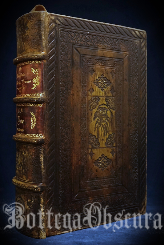 The Complete Tales and Poems of Edgar Allan Poe — Hand-Sewn & Hand-Bound (Traditional Binding)