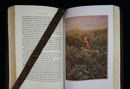 The Hobbit — Hand-Sewn & Traditionally Hand-Bound (Illustrated by Alan Lee)
