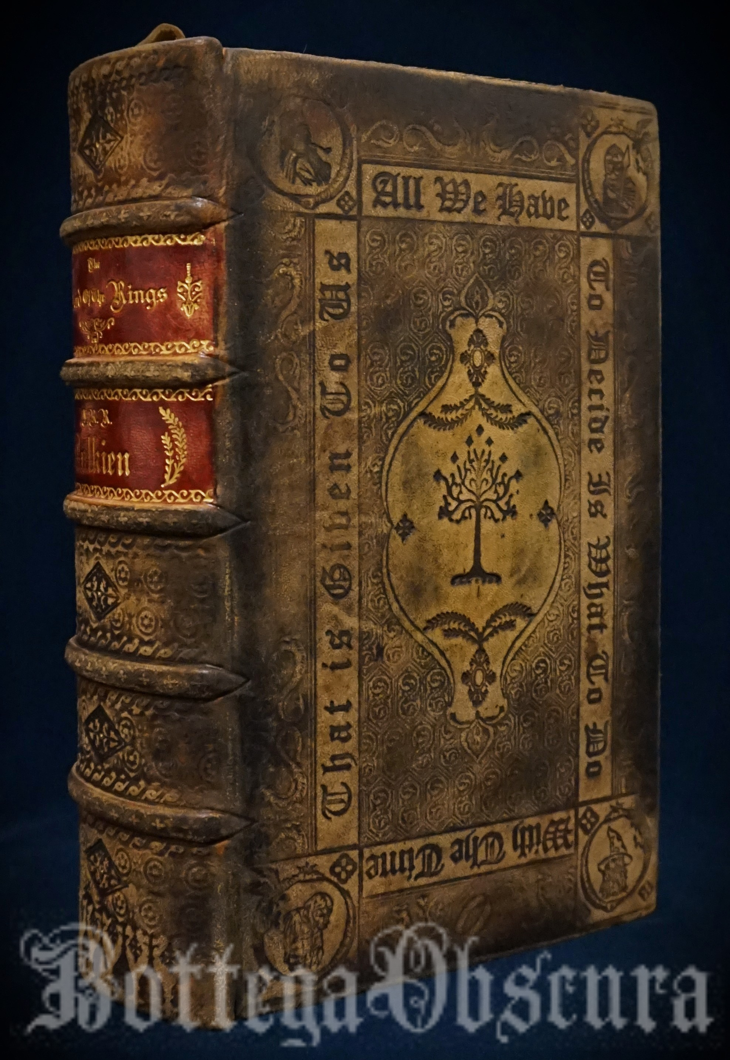 The Lord of the Rings — Hand-Sewn & Traditionally Hand-Bound (Illustrated by J.R.R. Tolkien)