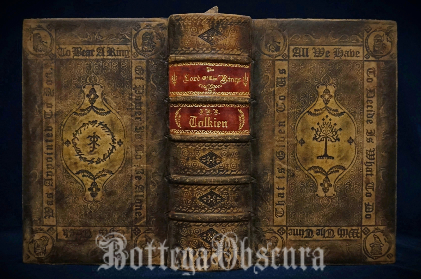 The Lord of the Rings — Hand-Sewn & Traditionally Hand-Bound (Illustrated by J.R.R. Tolkien)