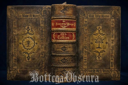 The Lord of the Rings — Hand-Sewn & Traditionally Hand-Bound (Illustrated by J.R.R. Tolkien)