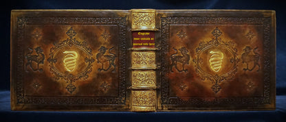 Antique-style journal—landscape size—personalized journal