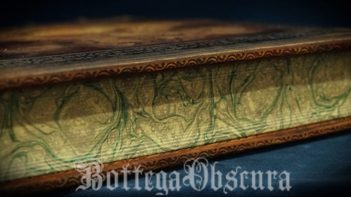 Antique-style journal—landscape size—personalized journal