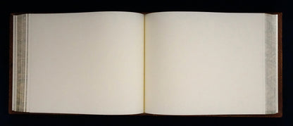 Antique-style journal—landscape size—personalized journal