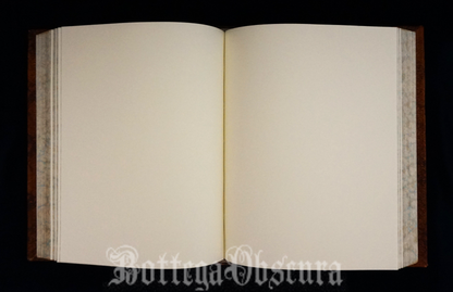 Antique-style journal—large size—personalized journal