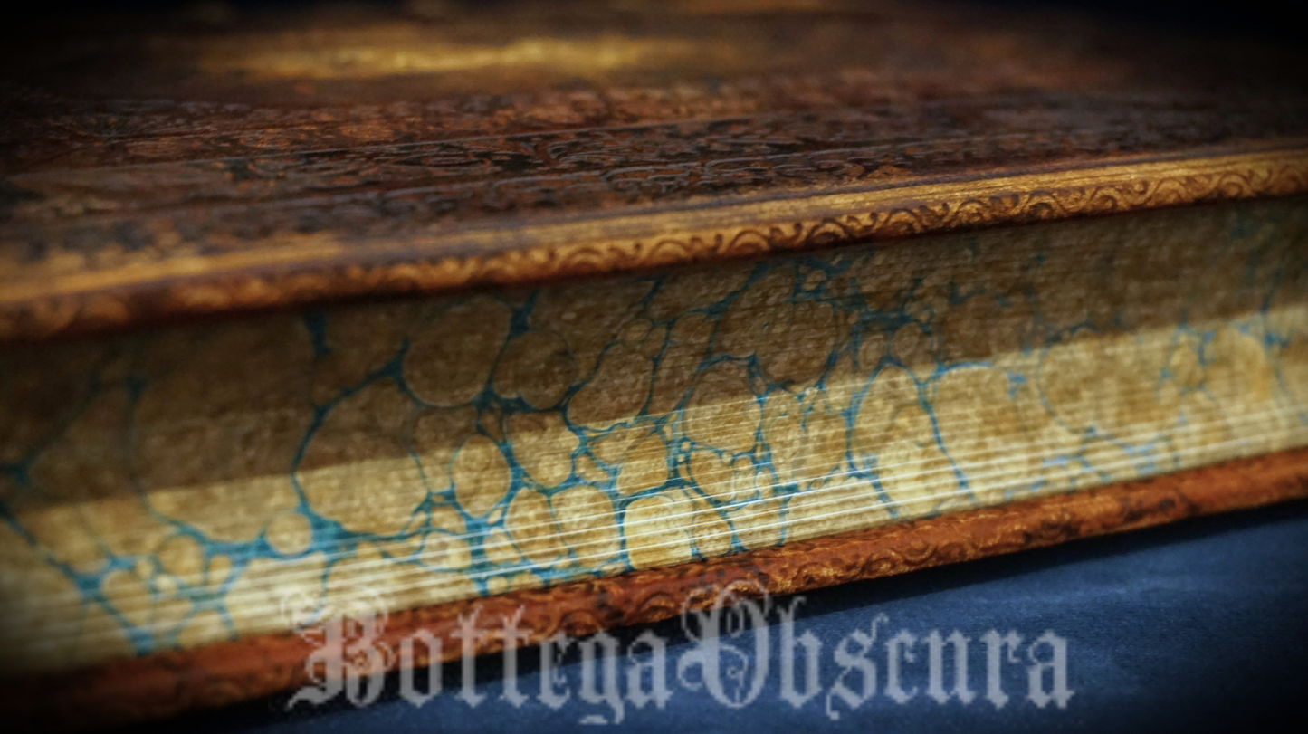 Antique-style journal—large size—personalized journal