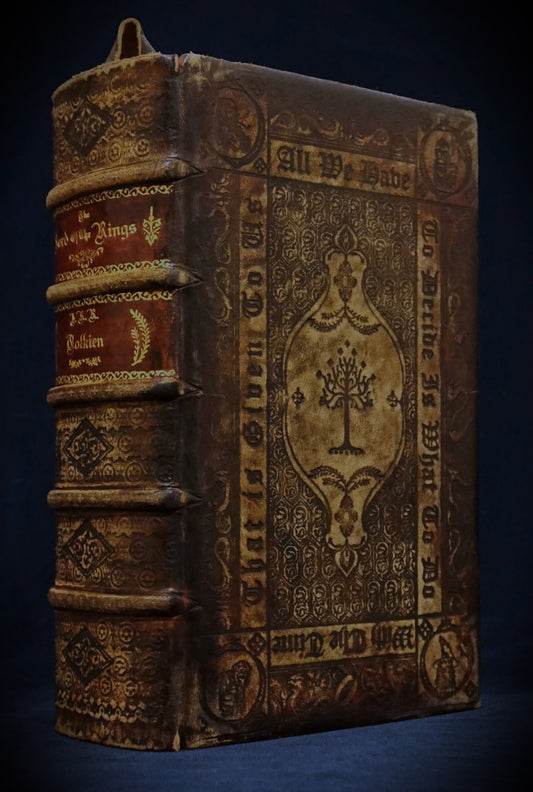 The Lord of the Rings — Hand-Sewn & Traditionally Hand-Bound (Illustrated by J.R.R. Tolkien)