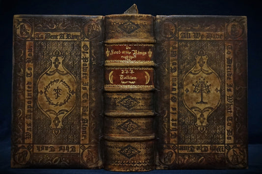 The Lord of the Rings — Hand-Sewn & Traditionally Hand-Bound (Illustrated by J.R.R. Tolkien)