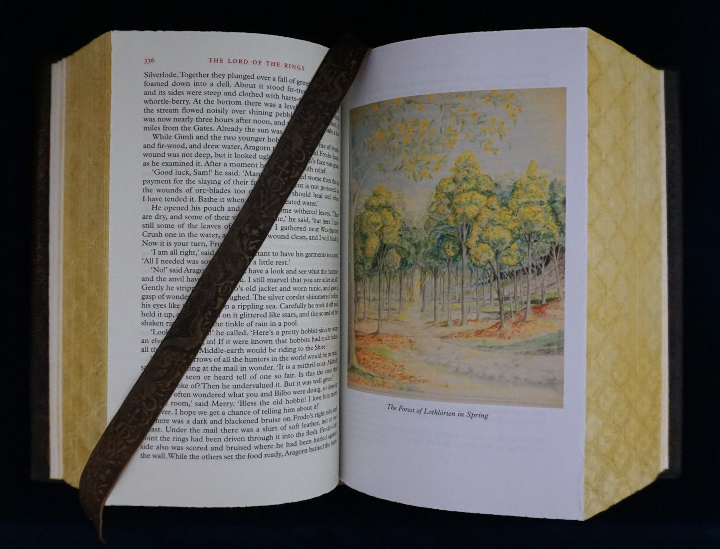 The Lord of the Rings — Hand-Sewn & Traditionally Hand-Bound (Illustrated by J.R.R. Tolkien)