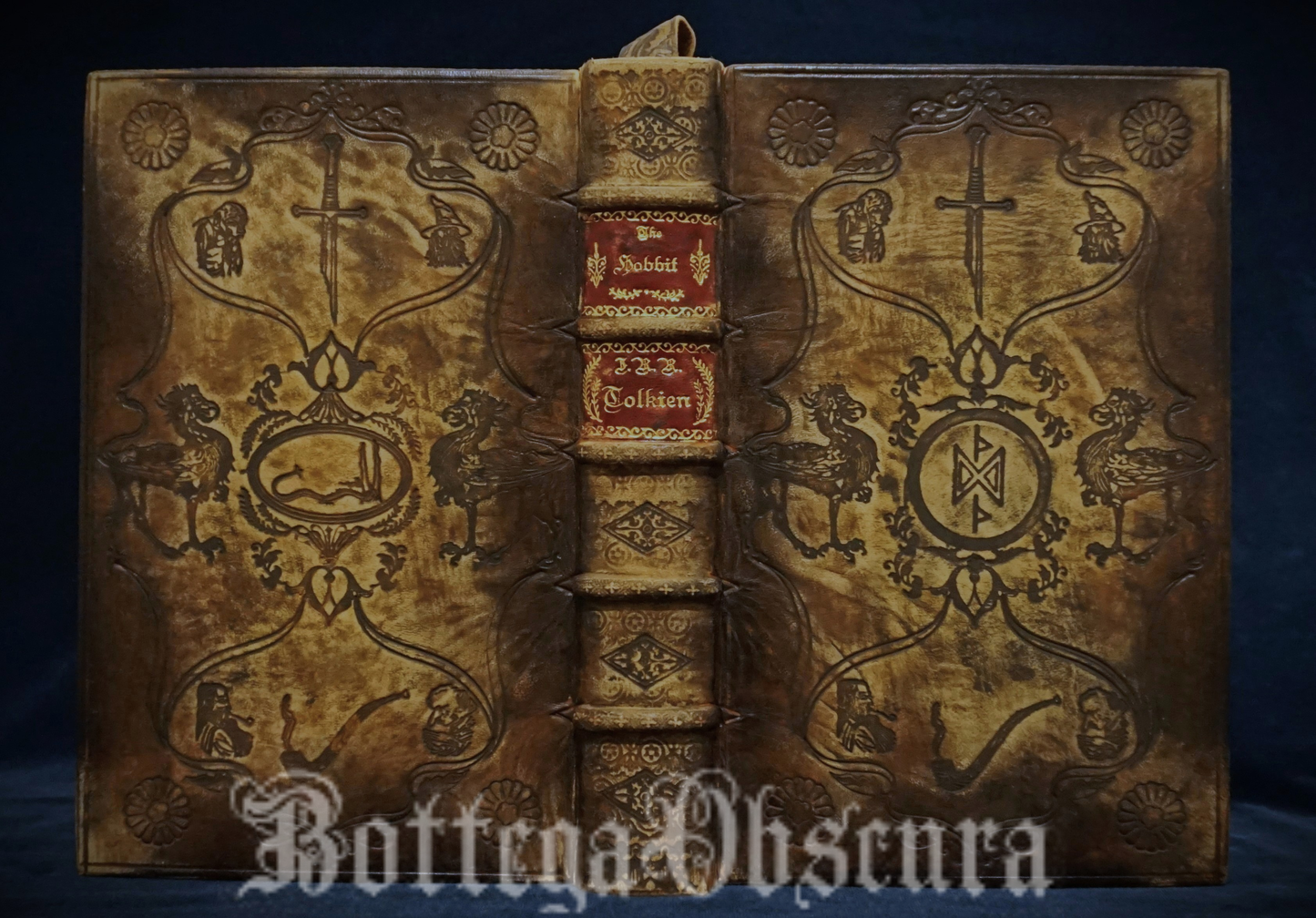The Hobbit — Hand-Sewn & Traditionally Hand-Bound (Illustrated by Alan Lee)