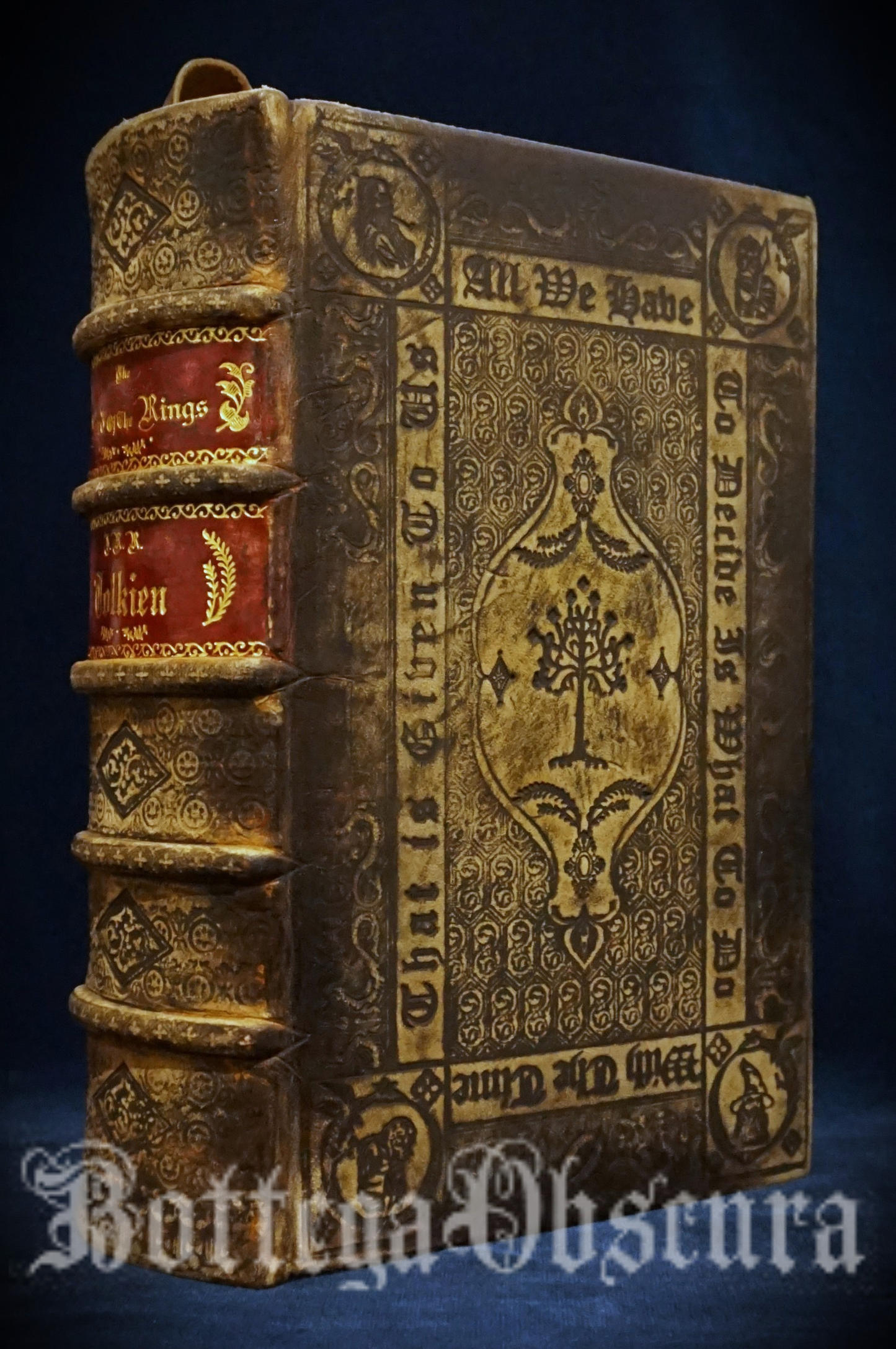 The Lord of the Rings — Hand-Sewn & Traditionally Hand-Bound (Illustrated by J.R.R. Tolkien)