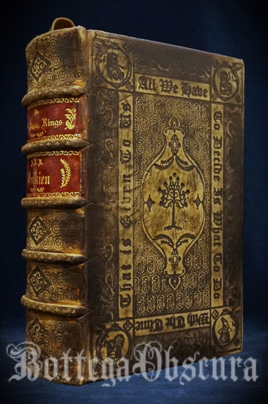 The Lord of the Rings — Hand-Sewn & Traditionally Hand-Bound (Illustrated by J.R.R. Tolkien)
