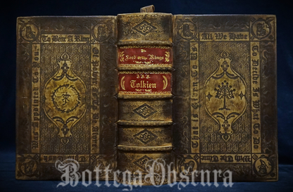 The Lord of the Rings — Hand-Sewn & Traditionally Hand-Bound (Illustrated by J.R.R. Tolkien)