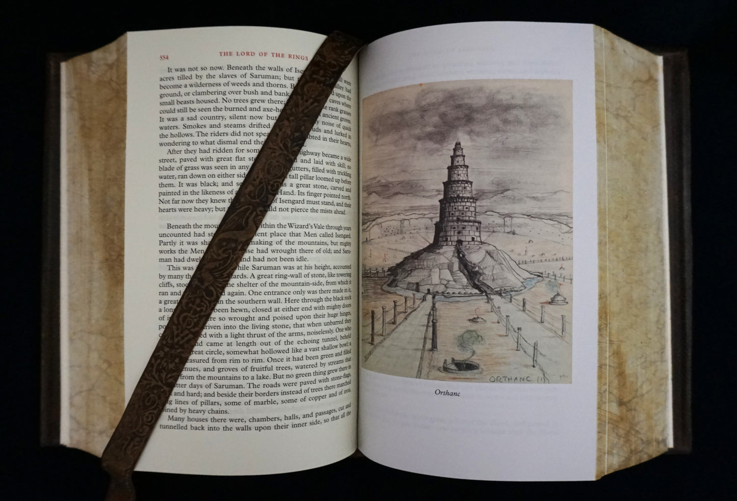 The Lord of the Rings — Hand-Sewn & Traditionally Hand-Bound (Illustrated by J.R.R. Tolkien)