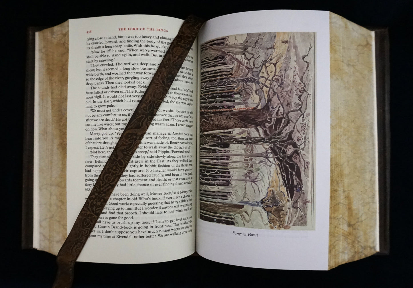 The Lord of the Rings — Hand-Sewn & Traditionally Hand-Bound (Illustrated by J.R.R. Tolkien)