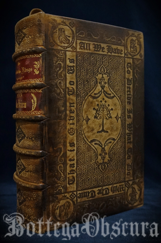 The Lord of the Rings — Hand-Sewn & Traditionally Hand-Bound (Illustrated by J.R.R. Tolkien)