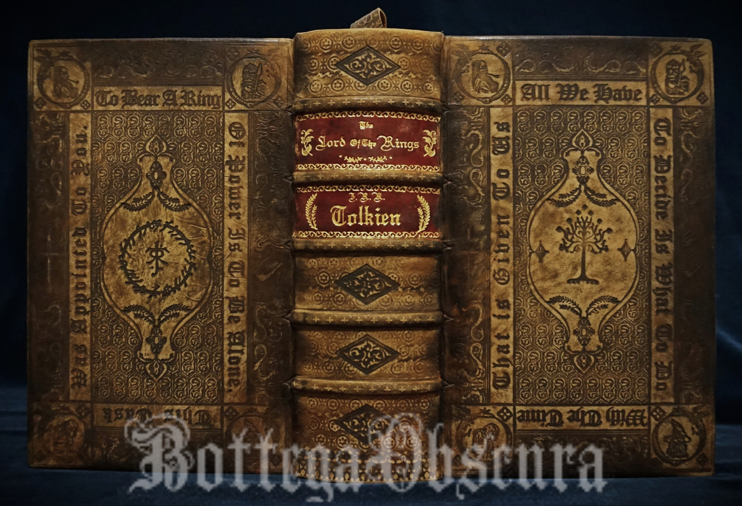 The Lord of the Rings — Hand-Sewn & Traditionally Hand-Bound (Illustrated by J.R.R. Tolkien)
