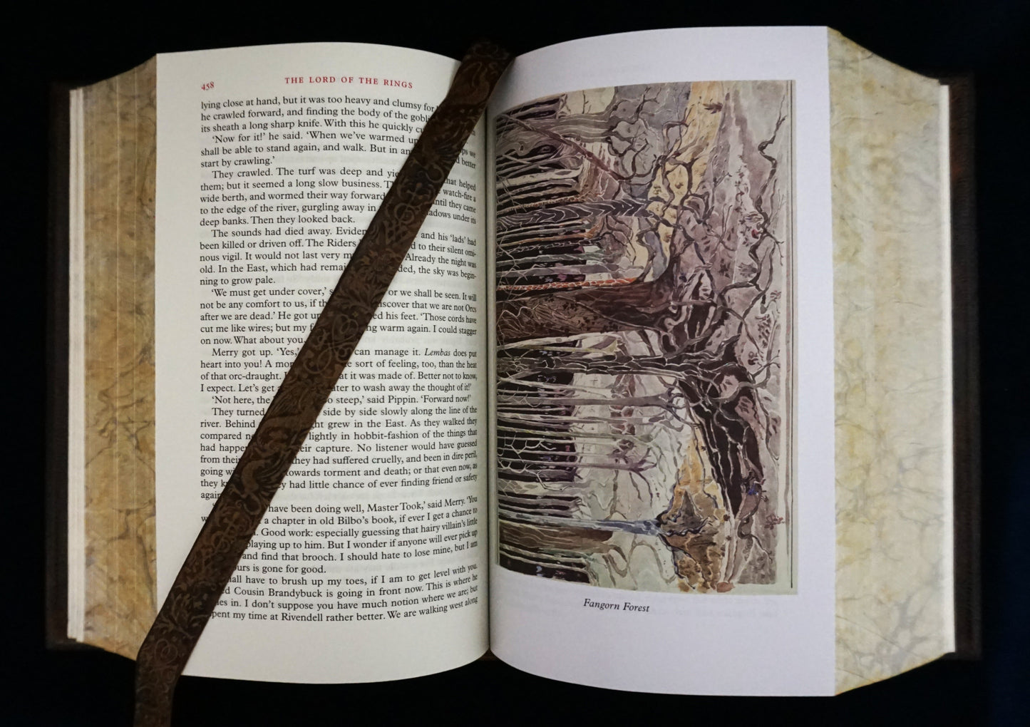 The Lord of the Rings — Hand-Sewn & Traditionally Hand-Bound (Illustrated by J.R.R. Tolkien)