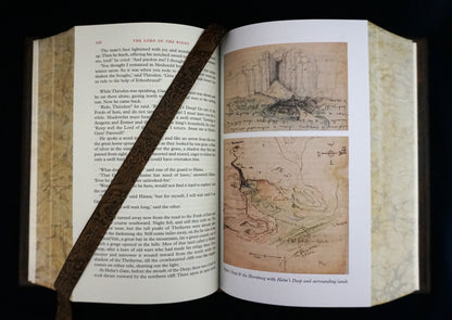 The Lord of the Rings — Hand-Sewn & Traditionally Hand-Bound (Illustrated by J.R.R. Tolkien)
