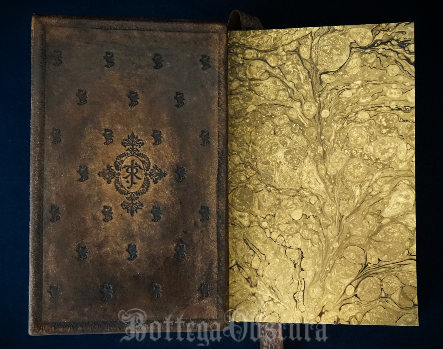 The Hobbit, Hand sewn and hand bound book, Illustrated by Alan Lee, Personalized book with initials