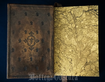The Hobbit, Hand sewn and hand bound book, Illustrated by Alan Lee, Personalized book with initials